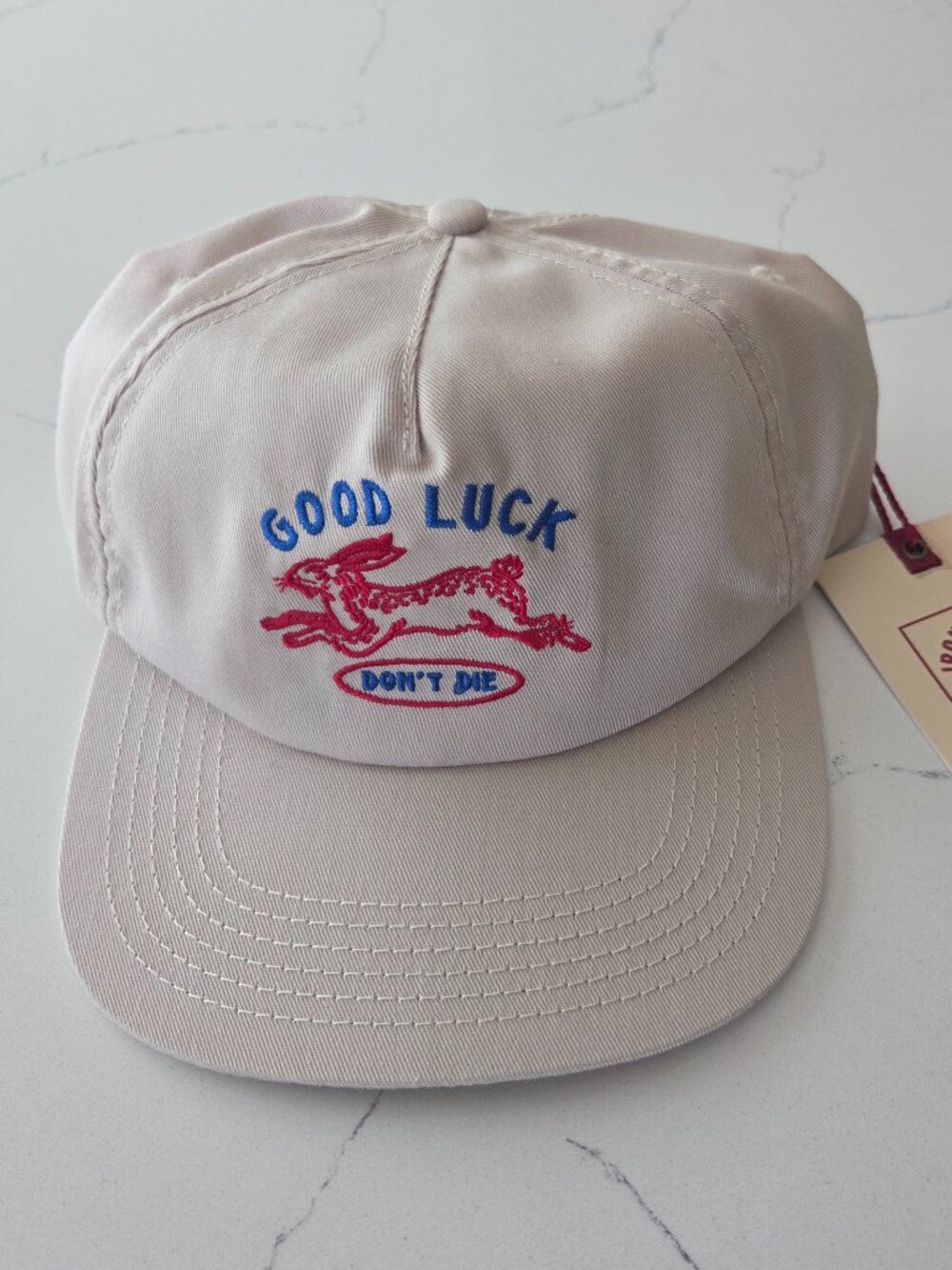 Iron and Resin, Good Luck Hat - Tan